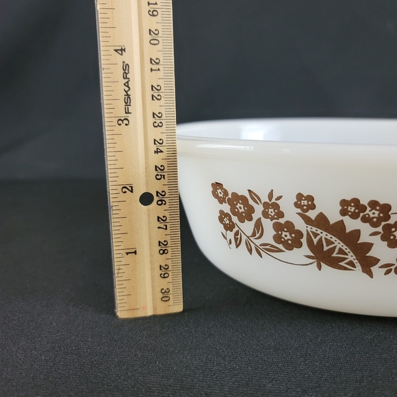 Vtg Glasbake Pennsylvania Dutch Casserole Dish - Picture 4 of 16